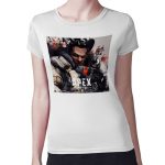 تيشرت نسائي مقاس: M بتصميم أبيكس ليجندز جبل طارق