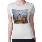 تيشرت نسائي مقاس: M بتصميم أبيكس ليجندز سلاح