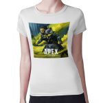 تيشرت نسائي مقاس: M بتصميم أبيكس ليجندز كوستيك
