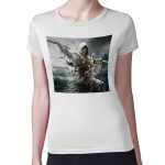 تيشرت نسائي مقاس: M بتصميم أساسنز كريد