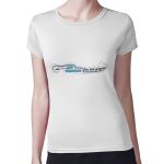 تيشرت نسائي مقاس: M بتصميم أنت تبدو رائعة