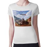 تيشرت نسائي مقاس: M بتصميم أنشارتد 4: نهاية لص