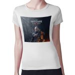 تيشرت نسائي مقاس: M بتصميم الامساك برؤوس الوحوش ذا ويتشر 3 وايلد هانت