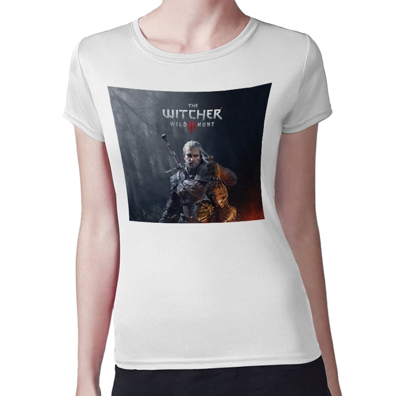 تيشرت نسائي مقاس: M بتصميم الامساك برؤوس الوحوش ذا ويتشر 3 وايلد هانت تيشرت نسائي مقاس: M بتصميم الامساك برؤوس الوحوش ذا ويتشر 3 وايلد هانت