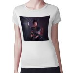 تيشرت نسائي مقاس: M بتصميم الشرطيه جيل فالنتاين  رزدنت ايفل 3