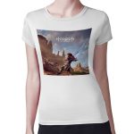 تيشرت نسائي مقاس: M بتصميم المقاتلة إلوي هورايزن زيرو داون