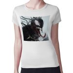 تيشرت نسائي مقاس: M بتصميم الوحش فينوم