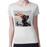 تيشرت نسائي مقاس: M بتصميم باتلفيلد 1 الولايات المتحدة