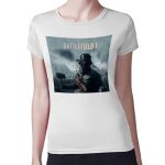 تيشرت نسائي مقاس: M بتصميم باتلفيلد 1 معركه شيقة