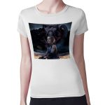 تيشرت نسائي مقاس: M بتصميم جيل فالنتاين رزدنت ايفل 3