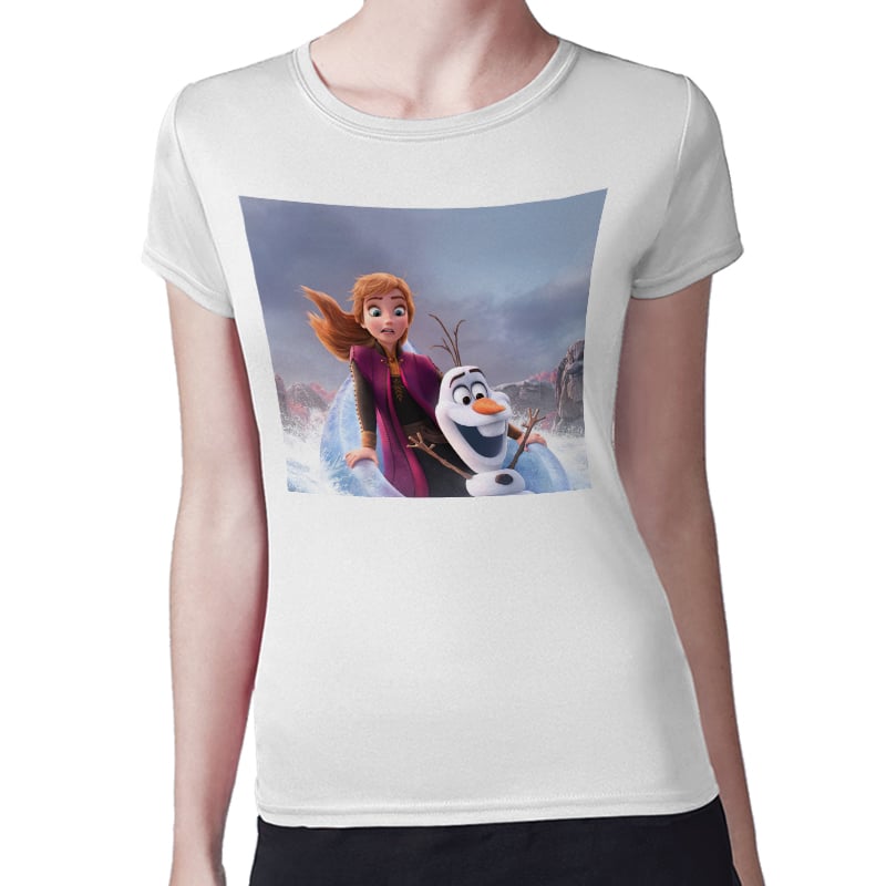 تيشرت نسائي مقاس: M بتصميم رحلة مائية آنا أولاف تيشرت نسائي مقاس: M بتصميم رحلة مائية آنا أولاف