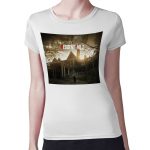 تيشرت نسائي مقاس: M بتصميم ريزدنت إيفل 2