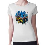 تيشرت نسائي مقاس: M بتصميم سباق أكاديميتي للأبطال