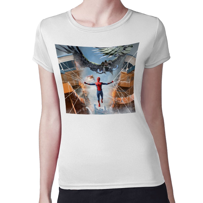 تيشرت نسائي مقاس: M بتصميم سبايدر مان ايرون مان تيشرت نسائي مقاس: M بتصميم سبايدر مان ايرون مان