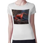 تيشرت نسائي مقاس: M بتصميم سبايدرمان هوم كامينج