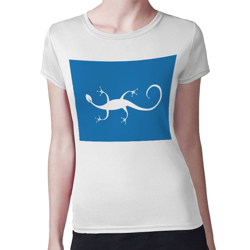 تيشرت نسائي مقاس: M بتصميم سحليه تيشرت نسائي مقاس: M بتصميم سحليه