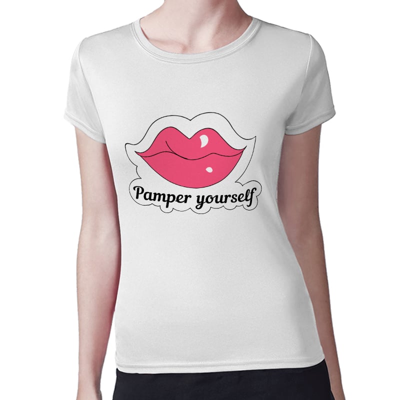 تيشرت نسائي مقاس: M بتصميم شفاه جذابه تيشرت نسائي مقاس: M بتصميم شفاه جذابه