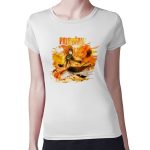 تيشرت نسائي مقاس: M بتصميم غضب ناتسو فيري تيل