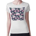 تيشرت نسائي مقاس: M بتصميم فلامنغو