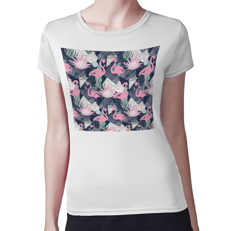 تيشرت نسائي مقاس: M بتصميم فلامنغو تيشرت نسائي مقاس: M بتصميم فلامنغو