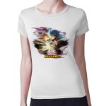 تيشرت نسائي مقاس: M بتصميم قتال ميدوريا ضد باكوغو