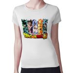 تيشرت نسائي مقاس: M بتصميم قوة الابطال كل الانميات