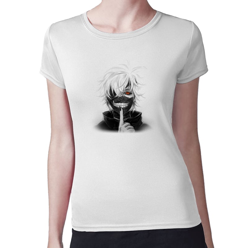 تيشرت نسائي مقاس: M بتصميم كانيكي طوكيو غول تيشرت نسائي مقاس: M بتصميم كانيكي طوكيو غول