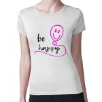 تيشرت نسائي مقاس: M بتصميم كن سعيد