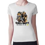تيشرت نسائي مقاس: M بتصميم كول أوف ديوتي ألعاب تصويب