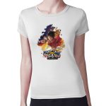 تيشرت نسائي مقاس: M بتصميم لوفي سابو إيس ون بيس