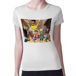 تيشرت نسائي مقاس: M بتصميم ميدوريا وباكوغو واوول مايت