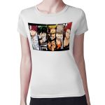 تيشرت نسائي مقاس: M بتصميم ميدوريا وباكوغو واوول مايت