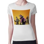 تيشرت نسائي مقاس: M بتصميم ناروتو انبو فورت نايت