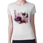 تيشرت نسائي مقاس: M بتصميم هاكي التصلب لوفي ون بيس