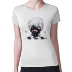 تيشرت نسائي مقاس: M بتصميم وحش طوكيو الغول