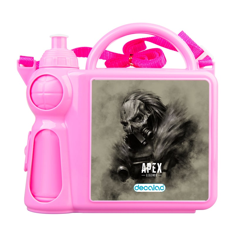 حافظة طعام بتصميم أبيكس ليجندز قلب أسود حافظة طعام بتصميم أبيكس ليجندز قلب أسود