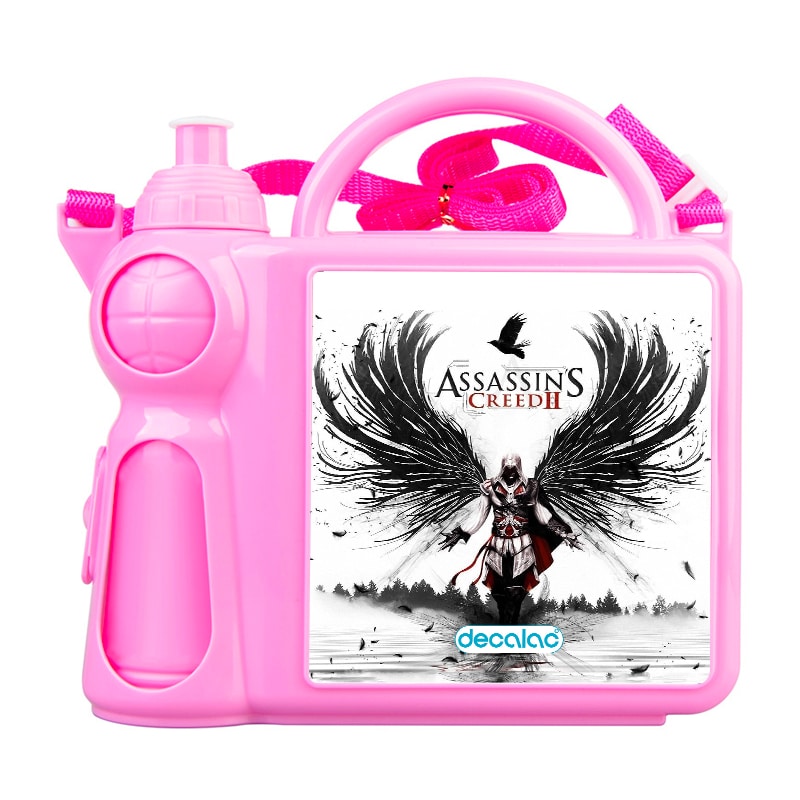 حافظة طعام بتصميم أساسنز كريد الجناح الأسود حافظة طعام بتصميم أساسنز كريد الجناح الأسود