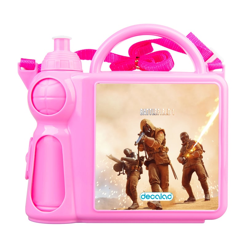 حافظة طعام بتصميم اطلاق النار باتلفيلد حافظة طعام بتصميم اطلاق النار باتلفيلد