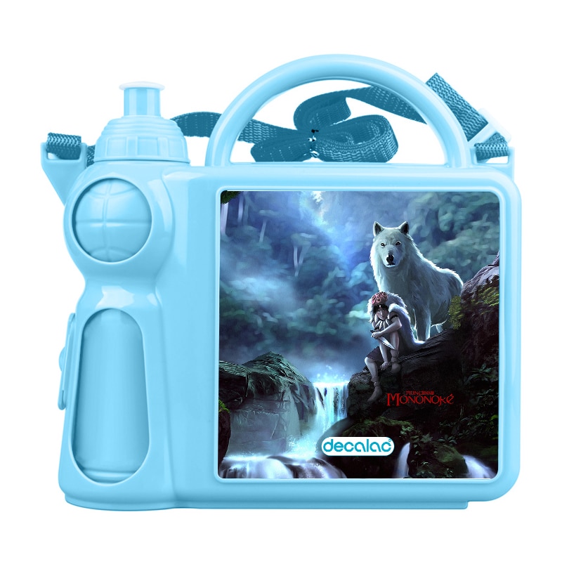 حافظة طعام بتصميم الاميرة مونونوكي مع ذئب حافظة طعام بتصميم الاميرة مونونوكي مع ذئب