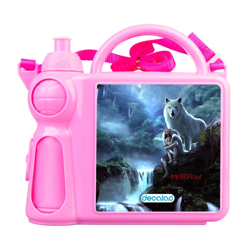 حافظة طعام بتصميم الاميرة مونونوكي مع ذئب حافظة طعام بتصميم الاميرة مونونوكي مع ذئب