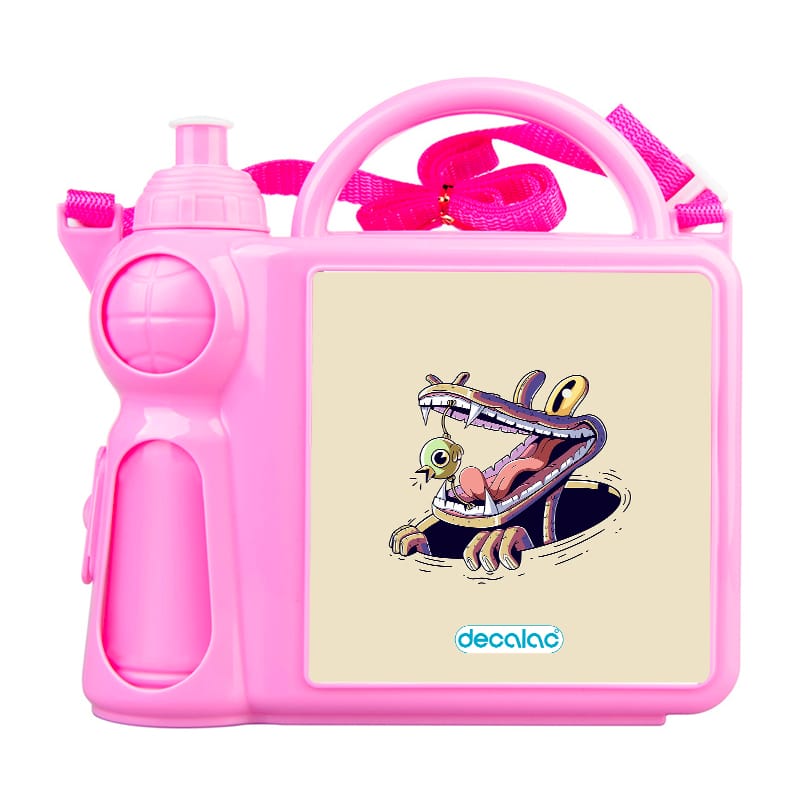 حافظة طعام بتصميم التمساح والصوص حافظة طعام بتصميم التمساح والصوص