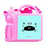 حافظة طعام بتصميم سلطعون خائف