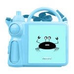 حافظة طعام بتصميم سلطعون خائف