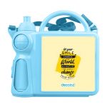 حافظة طعام بتصميم عبارات انجليزيه