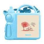 حافظة طعام بتصميم عيد حب سعيد