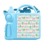 حافظة طعام بتصميم فلامنغو الاستوائية