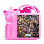 حافظة طعام بتصميم فن تجريدي