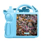 حافظة طعام بتصميم فن تجريدي