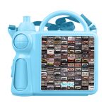 حافظة طعام بتصميم كاسيت موسيقي