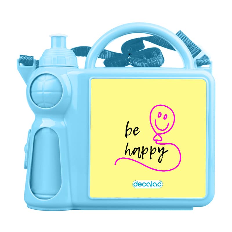 حافظة طعام بتصميم كن سعيد حافظة طعام بتصميم كن سعيد